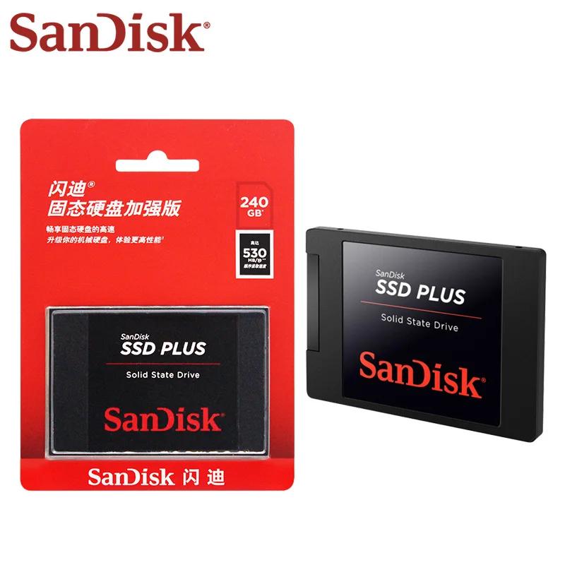 100%  SanDisk SSD ָ Ʈ ̺, 240GB, 480GB, 1TB, 2TB SSD ÷, SATA III 2.5 SSD,  ָ Ʈ ϵ ̺ ũ